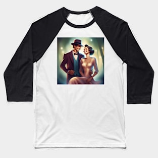 Happy couple Baseball T-Shirt